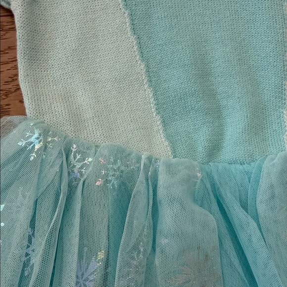 NWT Disney Gap Baby Elsa Frozen Knit Dress size 12-18 months - Picture 7 of 7